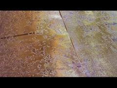 Metallic Glass Laminated Wire Mesh For Interior Exterior Decoration