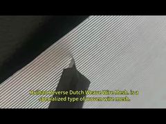 260 X 40 Reverse Dutch Weave Wire Mesh