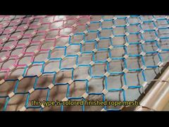 Flexible Wire rope mesh for protection decoration